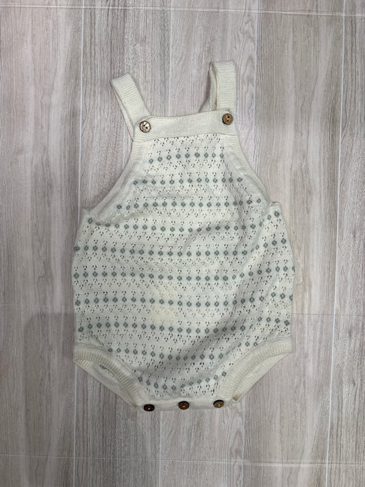 NWT 6-12m Quincy Mae Knit Romper