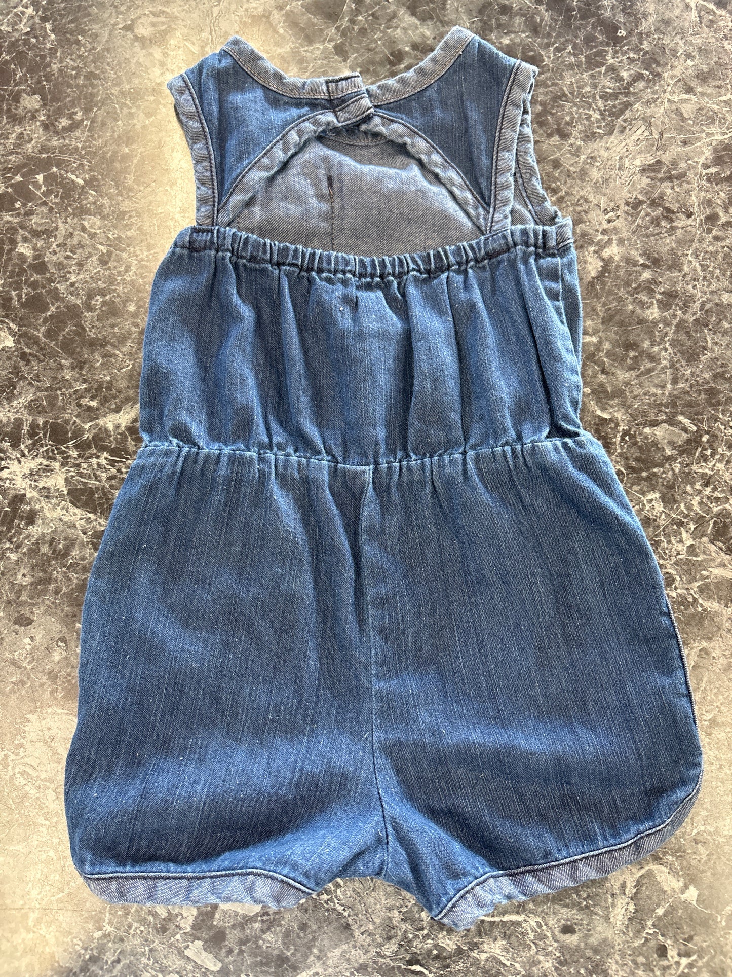 2T Soft Denim Tank Dress