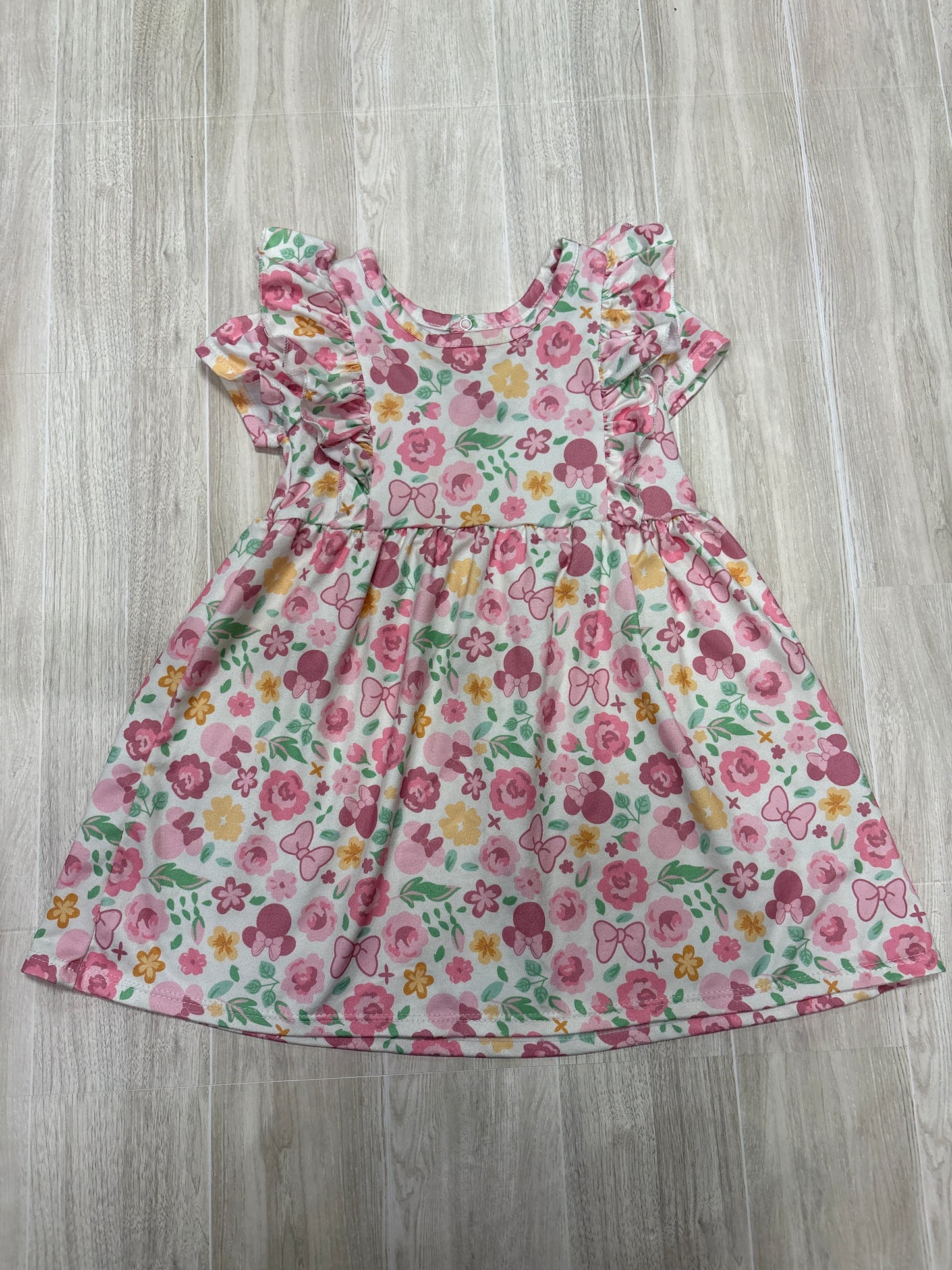 18m Multi Floral Minnie Mouse Dress