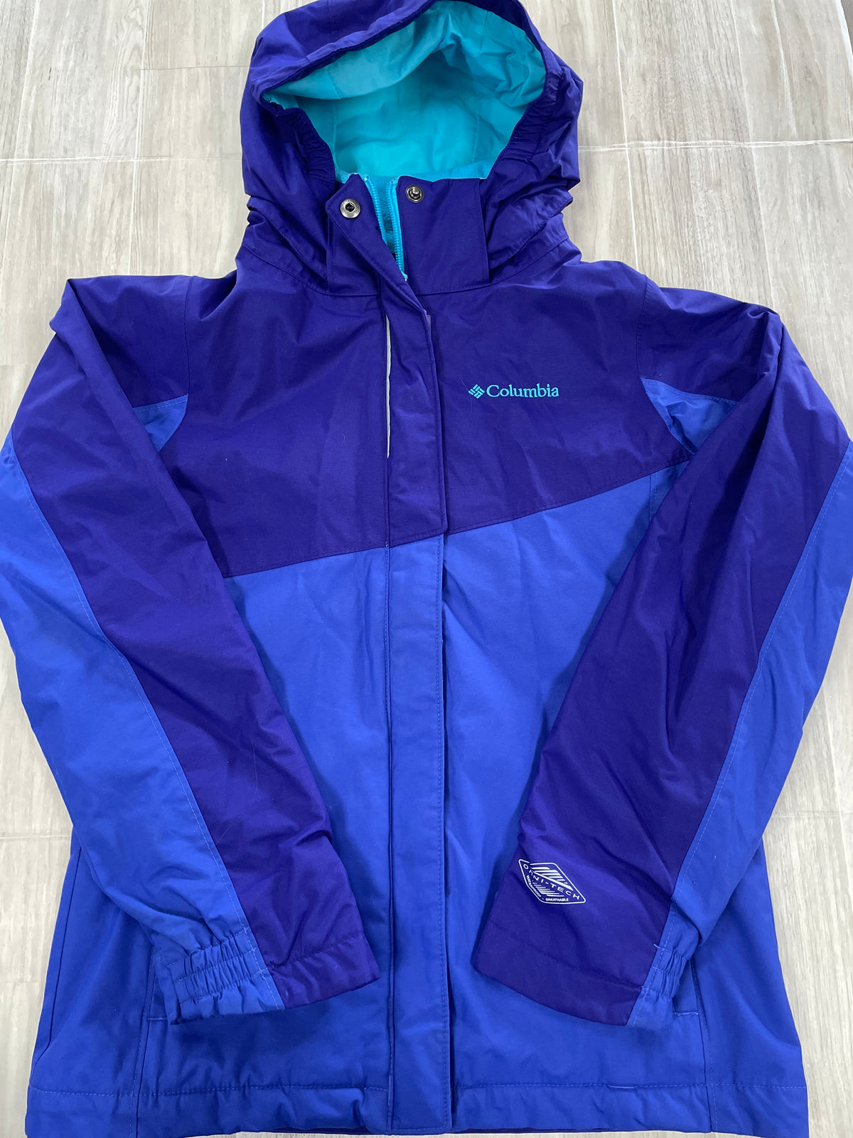 10/12 Columbia Purple Rain Jacket