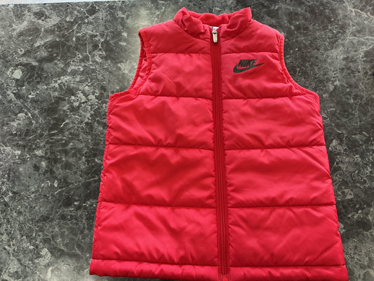 6/7 Red Nike Puffer Vest
