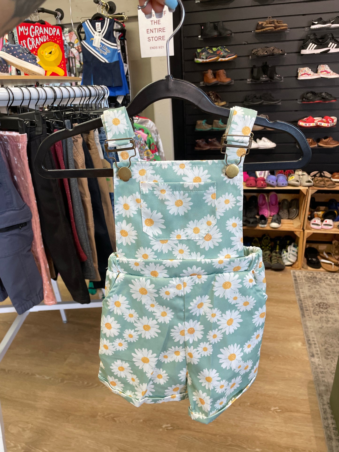 18-24m Daisy Overall