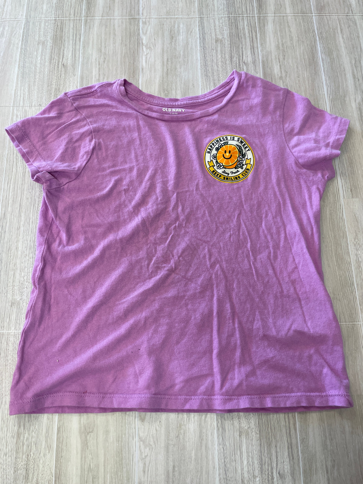 10/12 Purple Happiness Is Sweet Graphic Tee