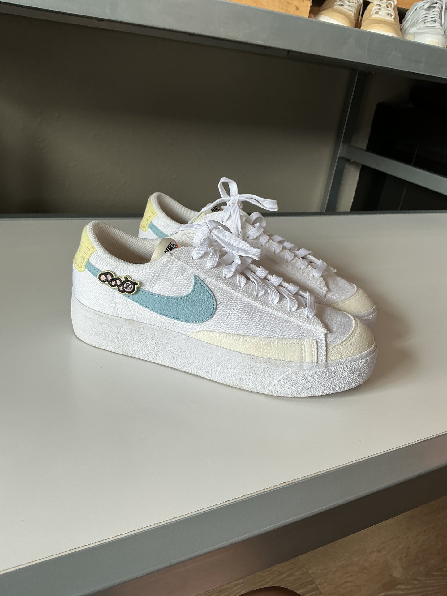Womens 9 Nike Blazer Low "Patch" Sneaker