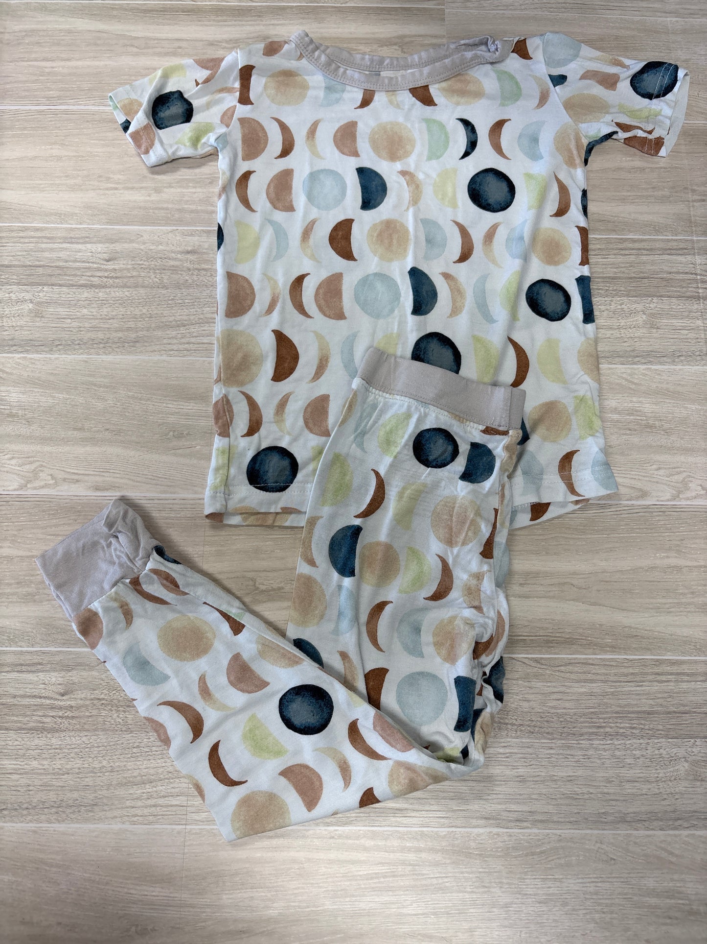 2T Little Sleepies Moon Phases Pajama Set