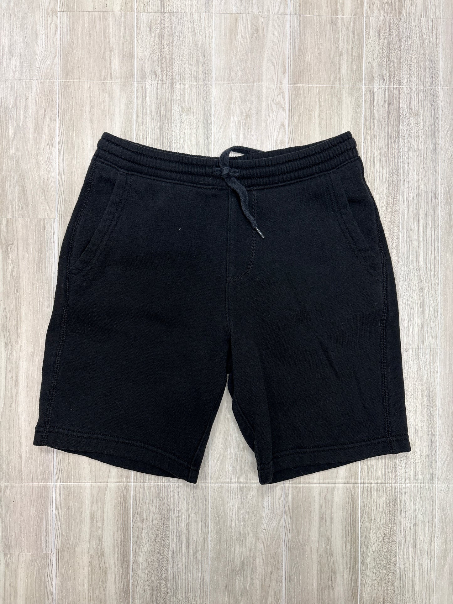 10/12 Black Soft Pull On Shorts