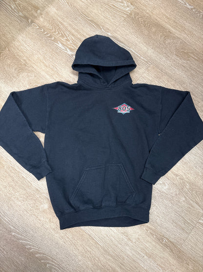 10/12 805 Boardshop Black Hoodie
