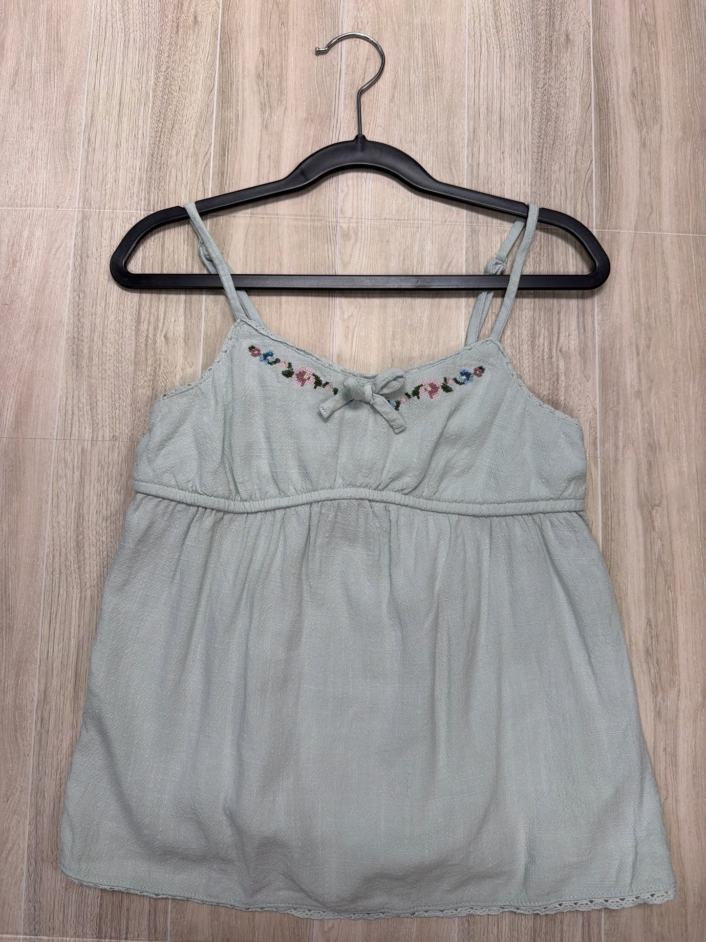 10/12 Light Blue Mini Floral Tank