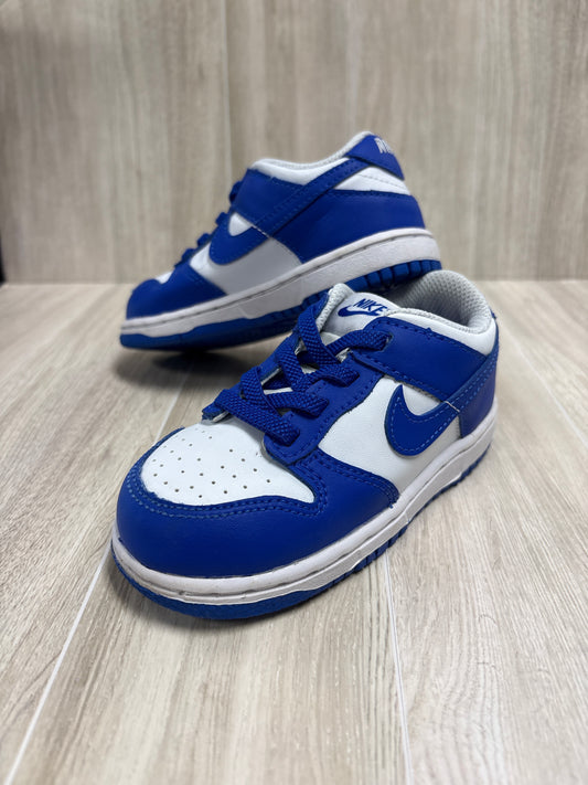 8c Nike Dunk Royal Blue/White Sneakers