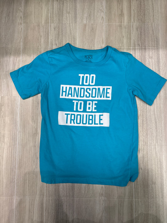 5T Too Handsome to be Trouble Graphic Shirt