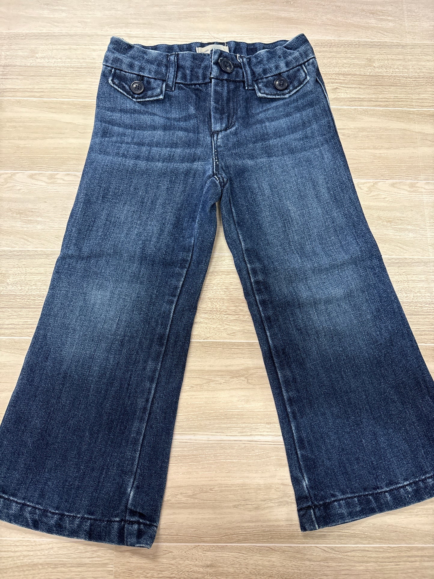 3T Dark Wash Trouser Fit Denim