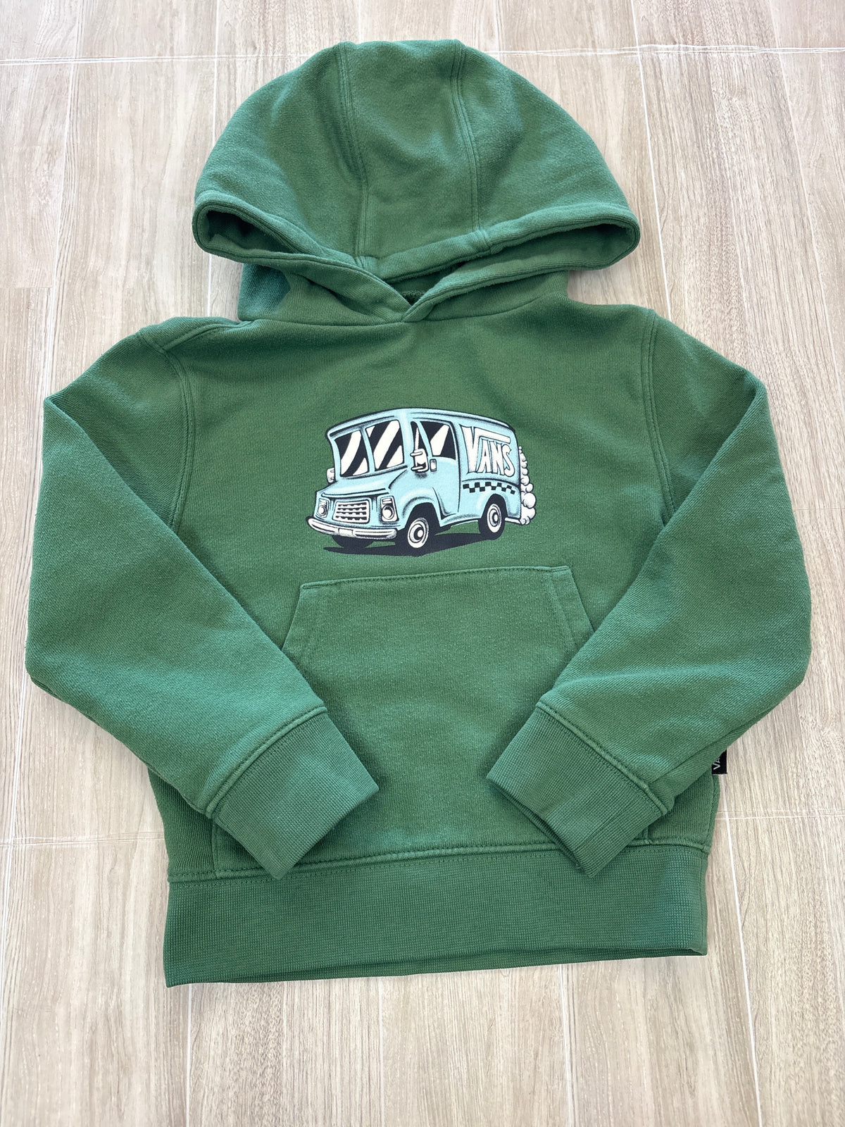 2T Green Vans Truck Hoodie