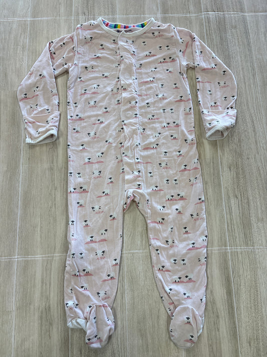 6-9m Magnetic Me Light Pink Lambs Pajama