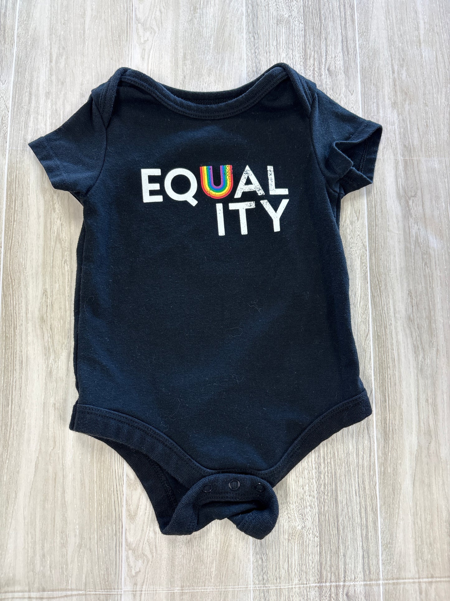0-3m Equality Pride Onesie