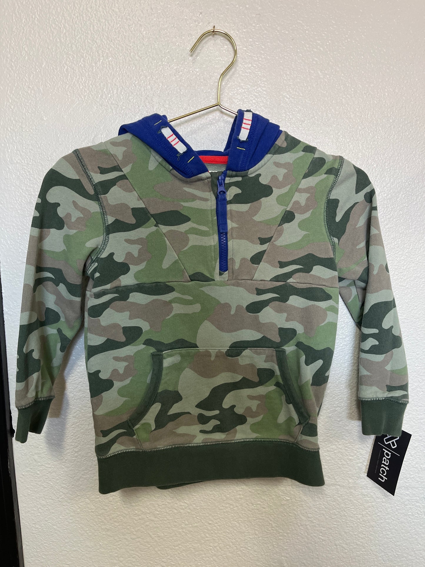 5/6 Boden Camo Print Hoodie