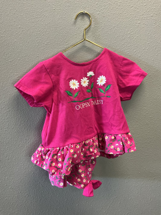 4T Vintage Oopsie Daisy 2 Piece Set