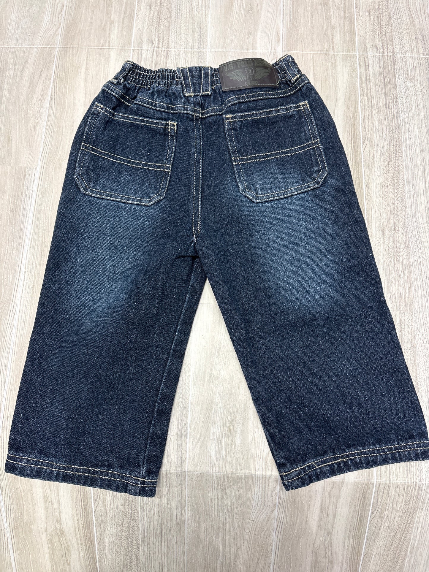 24m Polo Dark Wash Wide Leg Pant