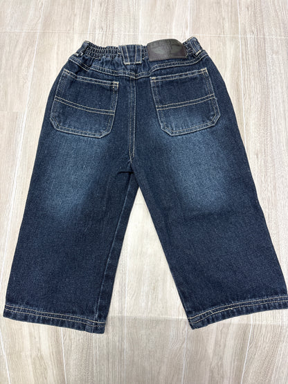 24m Polo Dark Wash Wide Leg Pant