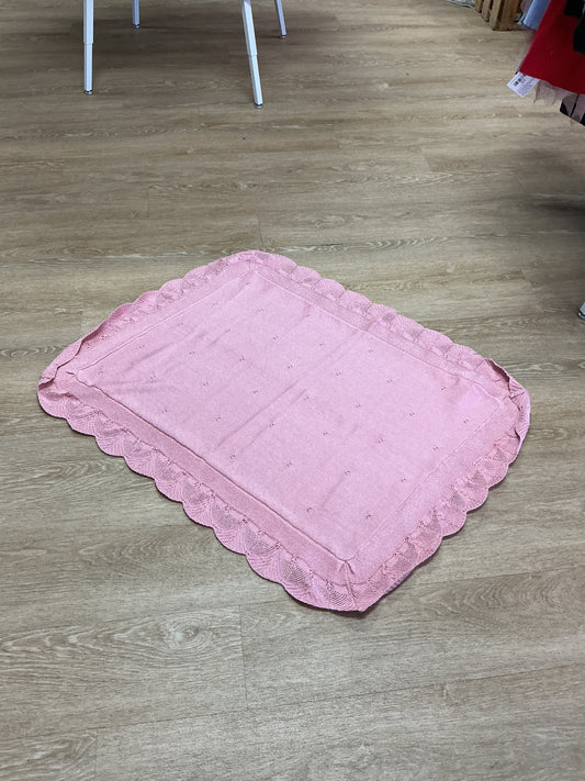 NWT Mayoral Ruffled Blanket - Rose