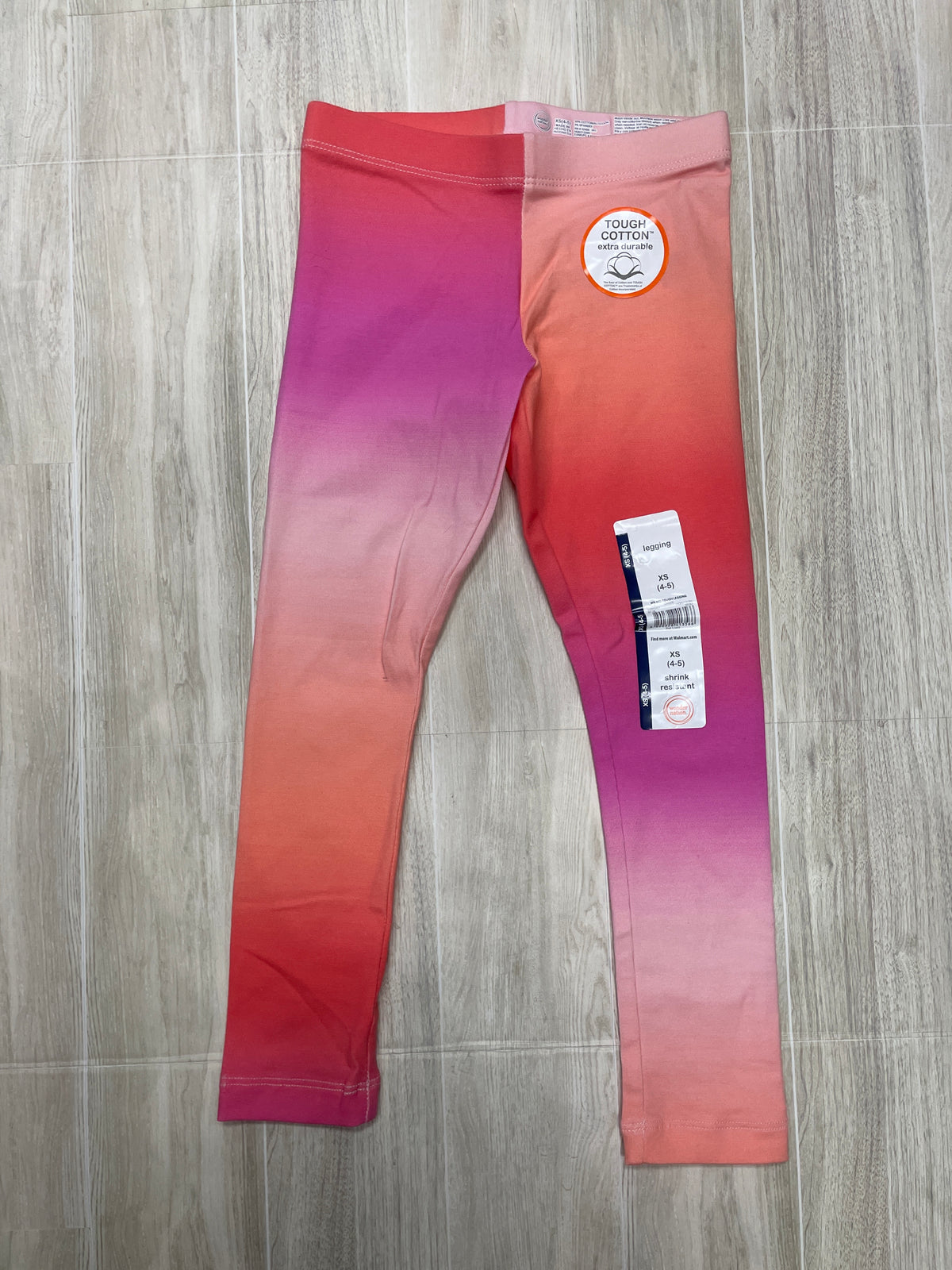 NWT 4/5 Pink Ombre Legging