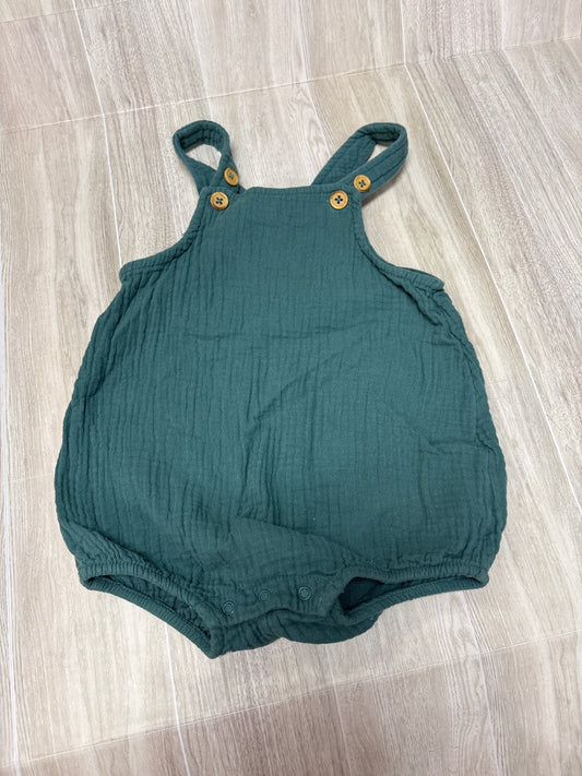 18m Dark Aqua Gauze Overall