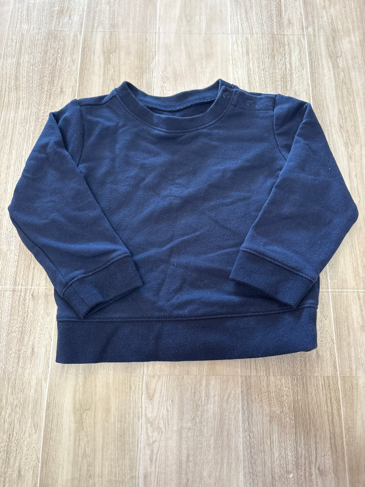 6-12m Navy Primary Crewneck
