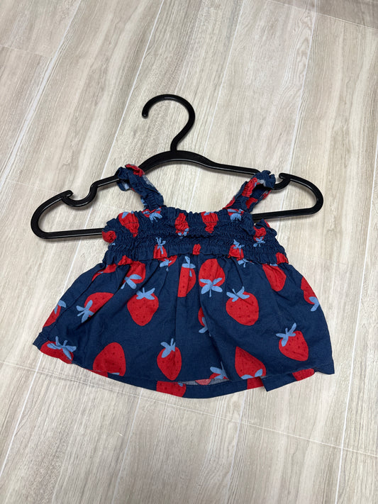 Newborn Strawberry Tank Top
