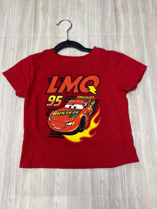 2T LMQ Red Graphic Tee