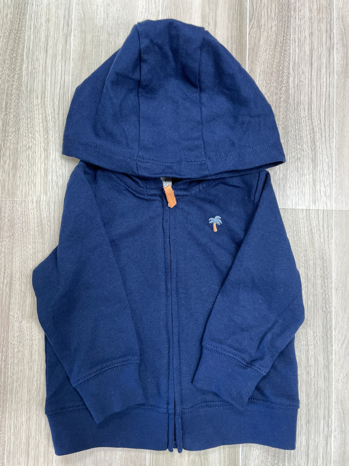 NWT 6m Navy Zip Up Hoodie