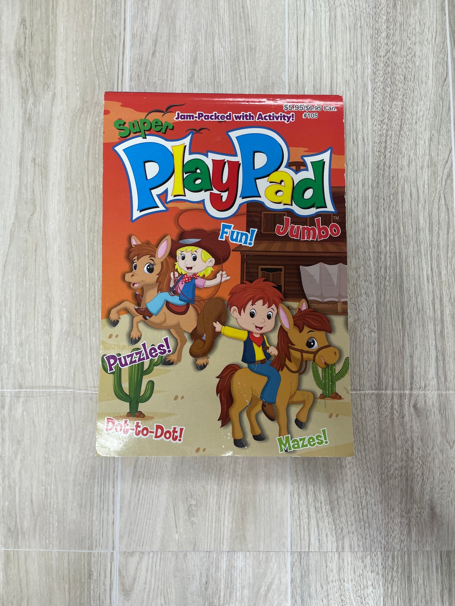 Book - Super PlayPad Puzzle Book