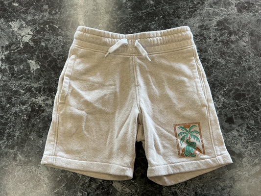5T Beige Palm Soft Shorts