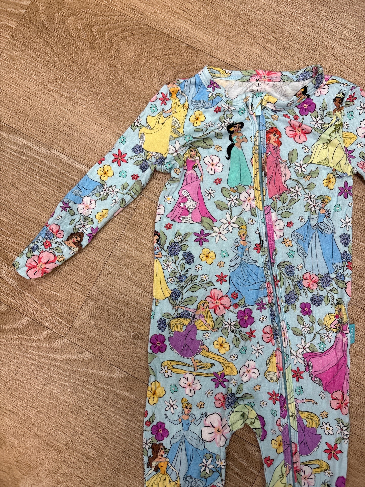 9-12m Posh Peanut Disney Princess Pajama