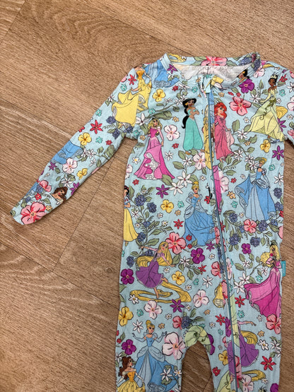 9-12m Posh Peanut Disney Princess Pajama