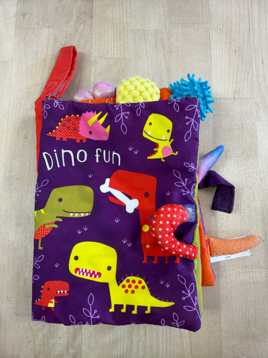 Toy - Dino Crinkle Sensory Book