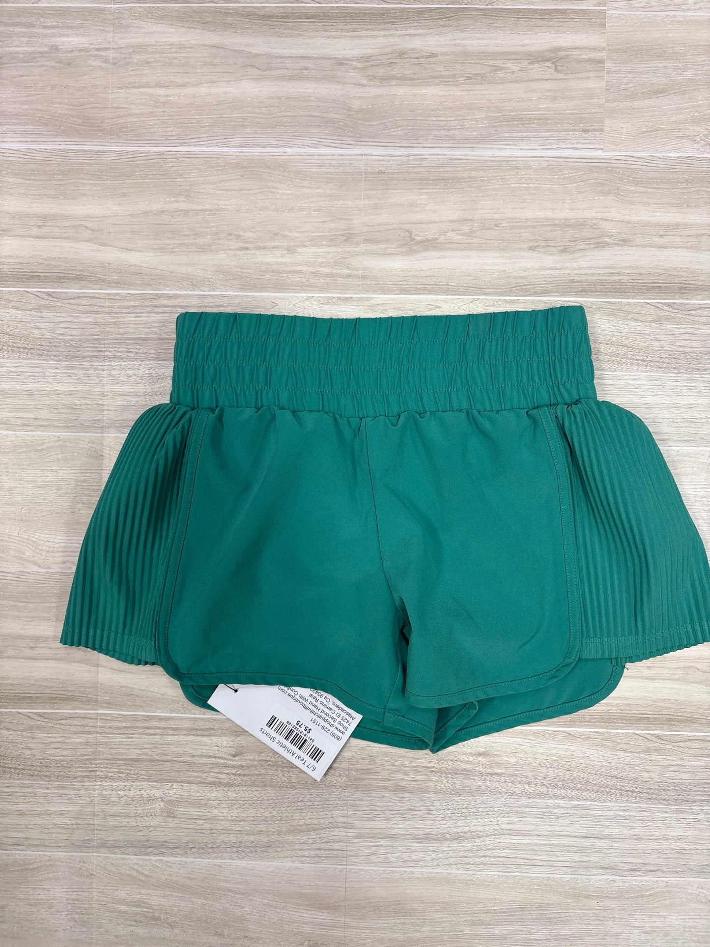 6/7 Teal Athletic Shorts