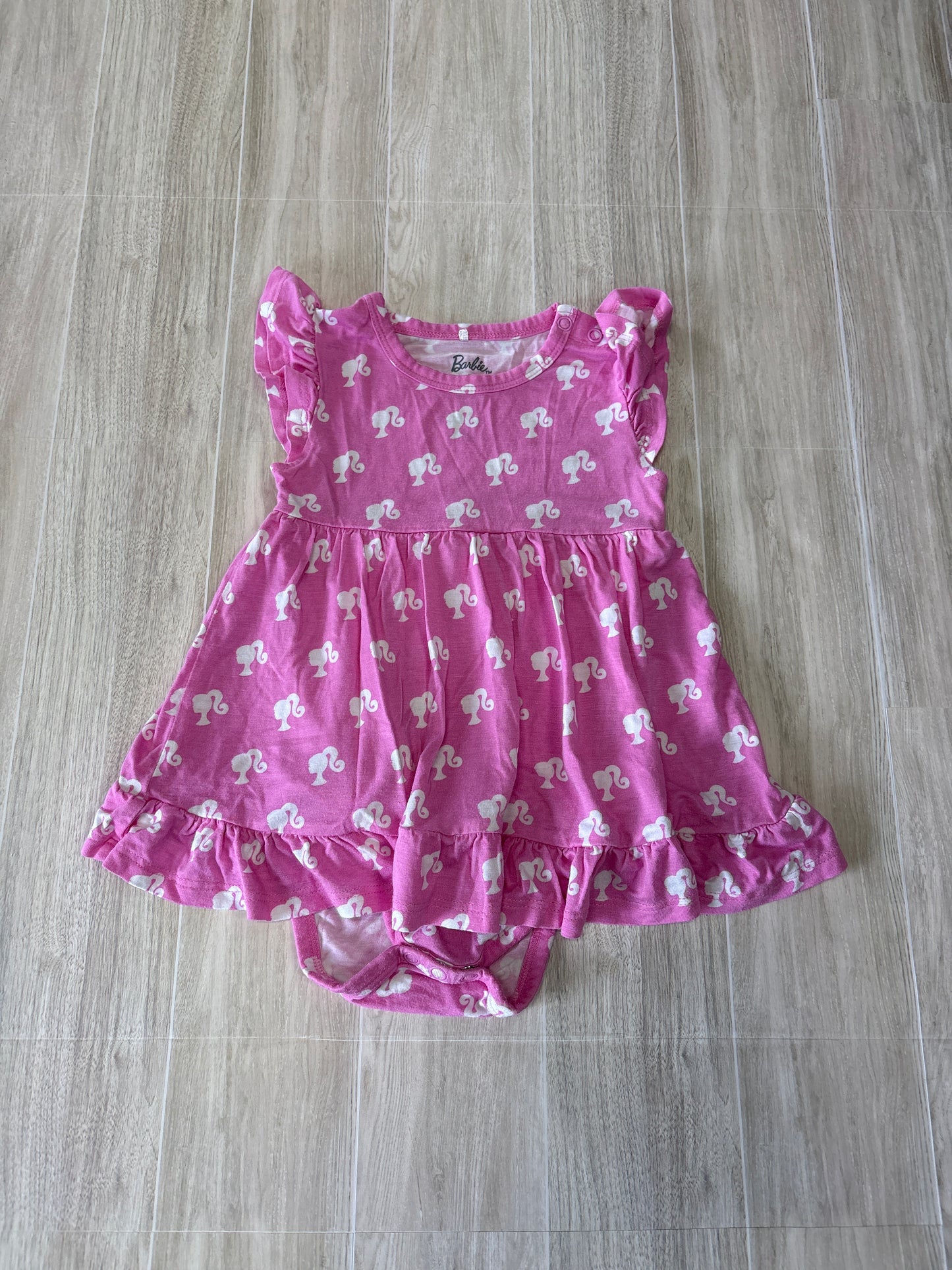 12-18m Posh Peanut Barbie Onesie Twirl