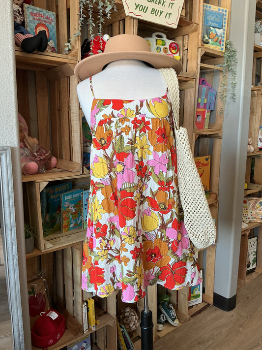 NWT Xsmall Show Me Your Mumu Floral Tank Short Dress