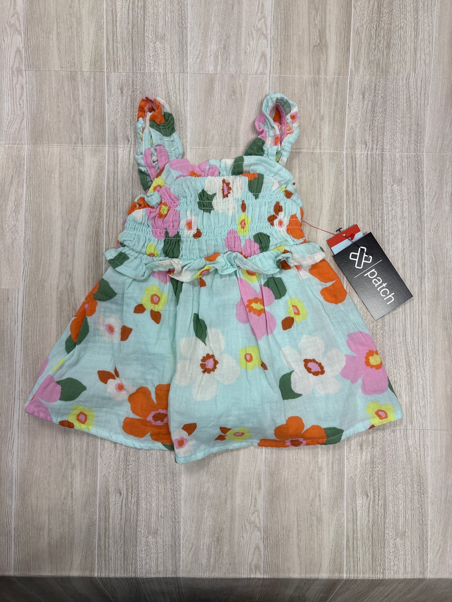 NWT 12m Light Blue Floral Dress