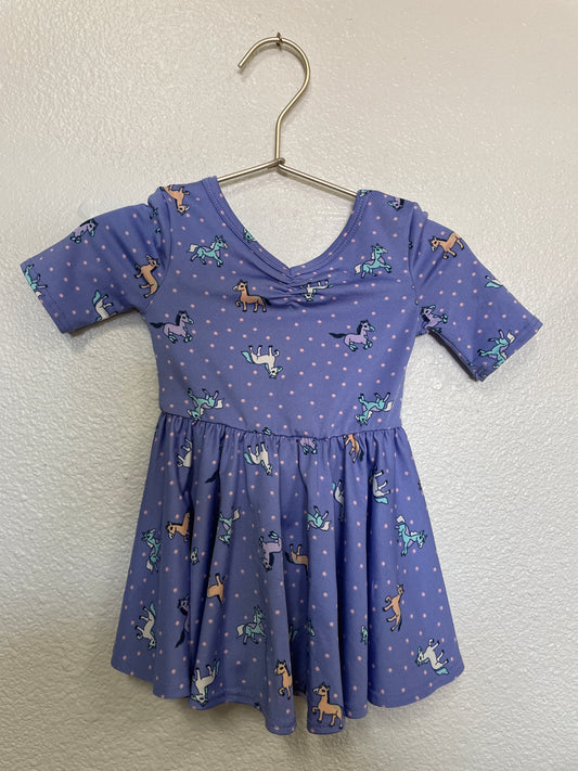 6-12m Horse Twirl Dress