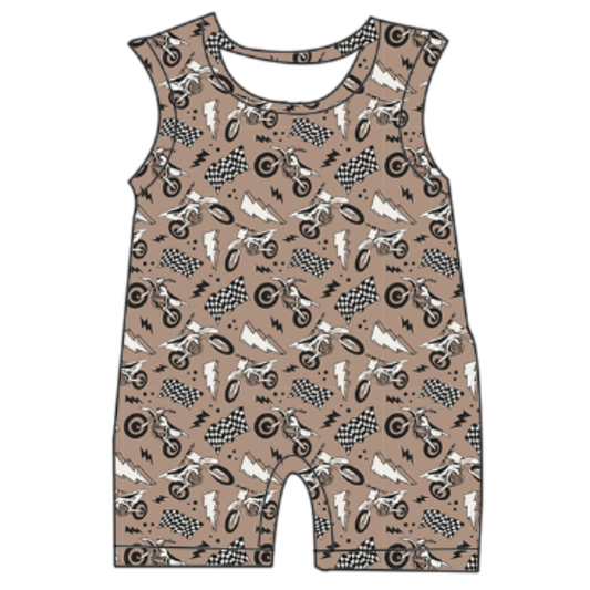 Strictly Wild - Race Ready Romper: 3T