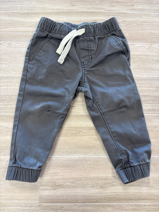 12m Charcoal Grey Pull On Jogger Pants