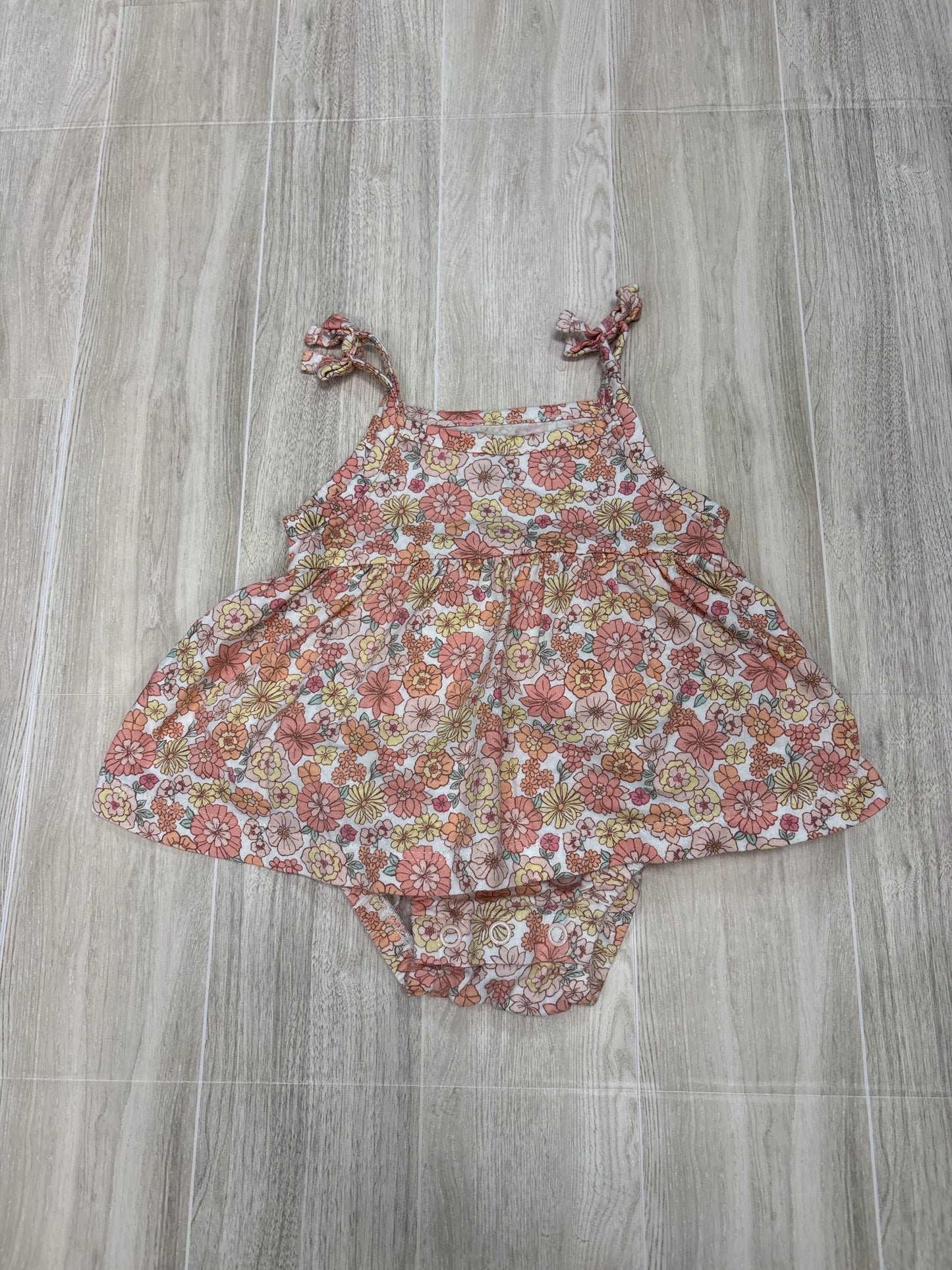 3m Multi Floral Onesie Tank Dress