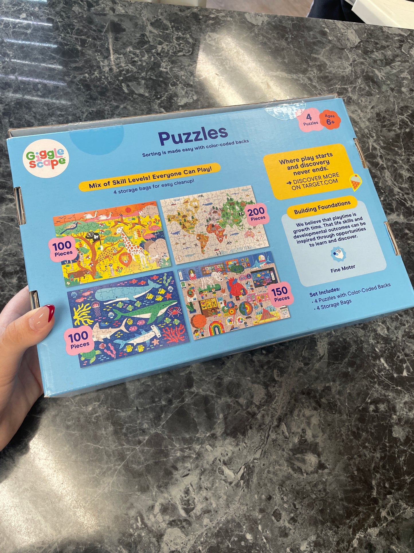 Toy - 4 Pack Puzzles