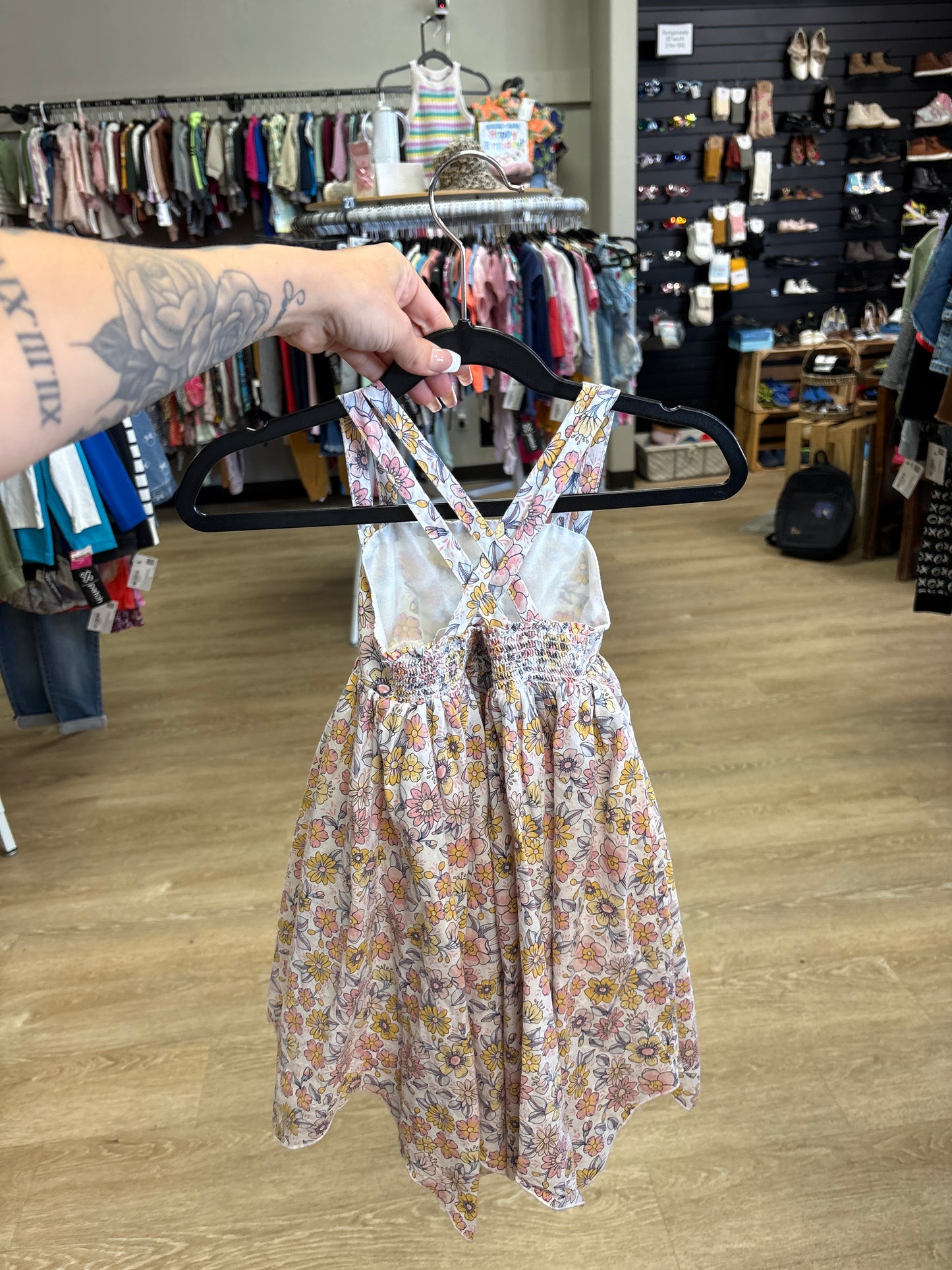 3T Floral Tank Dress