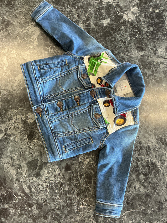 6m Refashioned Tractor Denim Jacket