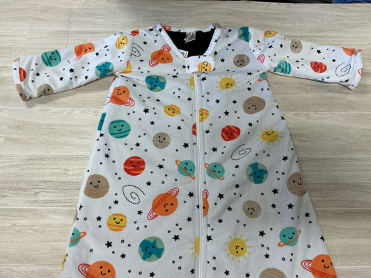 0-6m Cozy Lined Space Gown
