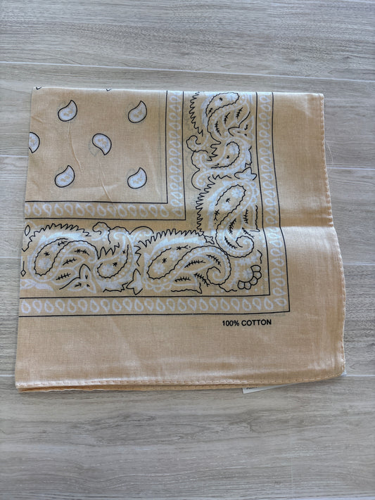NEW Bandana - Beige