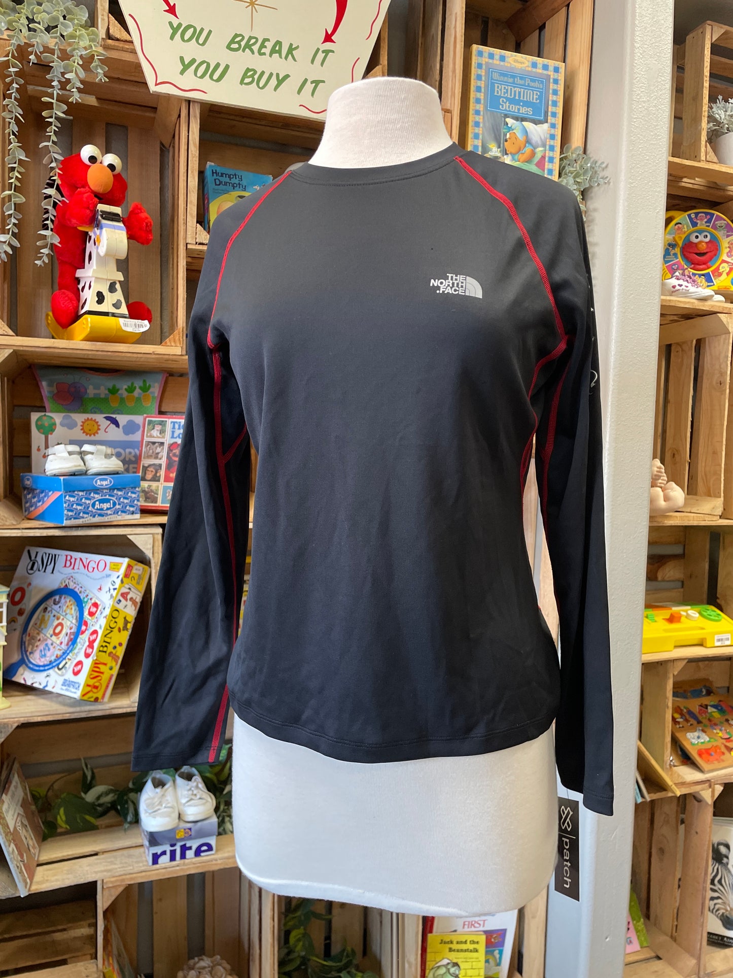 Womens Medium The North Face Black Athletic Shirt
