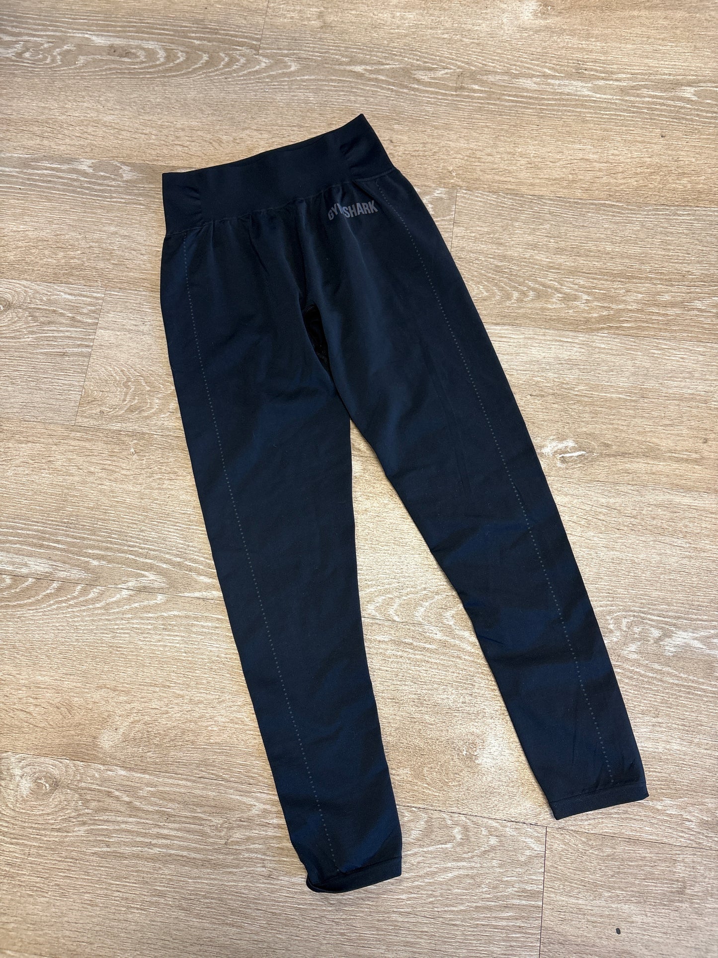 Womens Xsmall Gym Shark Black Legging