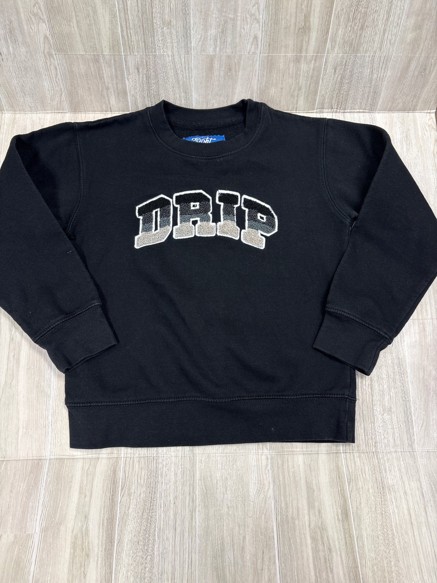 6/7 Youth Small Eighty Eight DRIP Patchwork Crewneck